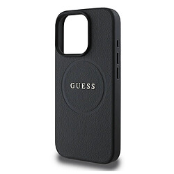 Guess Maroquinerie Guess Coque iPhone 16 Pro MagSafe Noir