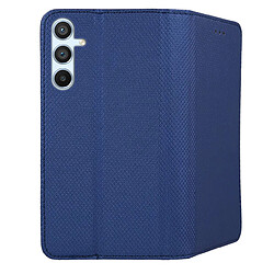 Acheter Htdmobiles Housse pour Samsung Galaxy A24 4G / A25 5G - etui coque pochette portefeuille + film ecran - BLEU MAGNET