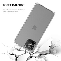 Cadorabo Coque iPhone 12 MINI Etui en Transparent pas cher