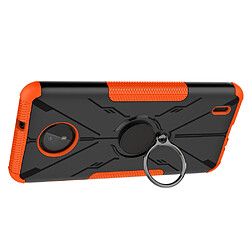 Coque en TPU 2-en-1, airbag quatre coins avec béquille pour votre Nokia C10/C20 - orange