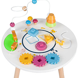 Bigjigs Toys Table d'activités en bois pour animaux