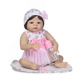 Universal Poupée bébé régénérée quai silicone souple 22/55 cm réaliste poupée jeune fille mariée. pas cher