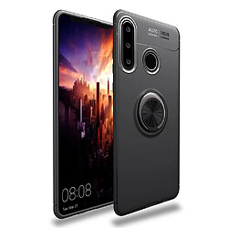 Coque en TPU avec béquille tout noir pour votre Huawei Y7p