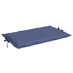 Acheter vidaXL Coussin de chaise longue bleu marine tissu oxford