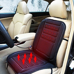 Avis Wewoo Housse de coussin de chauffage noir électrique de siège de voiture de réchauffeur d'hiver de 12V