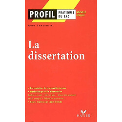 La dissertation - Occasion