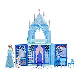 Ludendo Disney La Reine des neiges 2 : Palais de glace d'Elsa avec poupées Elsa et Olaf