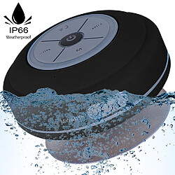 Universal Haut-parleur de douche BLUETOOTH Bluetooth (noir) Résistant à l'eau Radio Radio TF FM