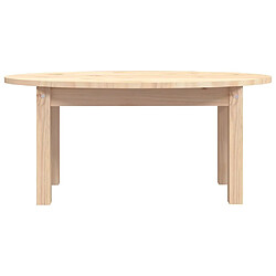 Maison Chic Table basse pour salon | Table à café 80x40x35 cm Bois massif de pin -GKD86454 pas cher