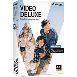 MAGIX Vidéo deluxe - Licence Perpétuelle - 1 poste