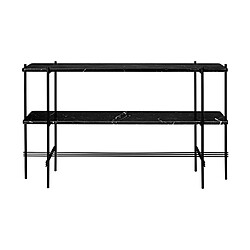 Gubi Console TS - rectangulaire - Haut - mat noir - Nero Marquina