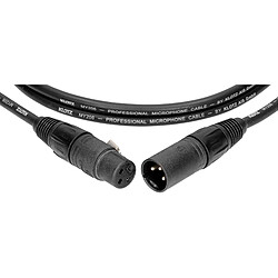 Câble M1 Pro XLR mâle/femelle Neutrik KMK, 10m Klotz