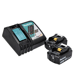 Makita DUB185RF Souffleur sans fil 18V + 2x Batteries 3,0Ah + Chargeur