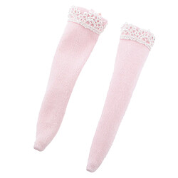 Acheter 1/6 Rose Bas Chaussettes Dentelle Pour BJD Blythe Poupées Vêtements Accessoires