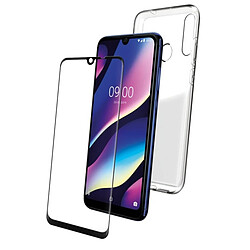 Wiko Pack Accessoires 2 en 1 pour Wiko View 3 Flexible Transparent