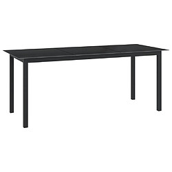 Salle à manger de jardin 9 pcs,Table et chaise à dîner Aluminium Anthracite -MN54600