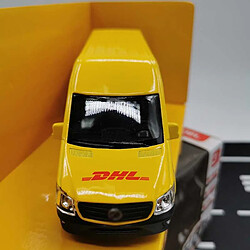 Universal Nouveauté 15cm 1/36 Commercial en alliage métallique Camion Express DHL Retrait Modèle de voiture jouet Cadeau de collection Cadeau d'anniversaire | Voiture jouet moulée sous pression