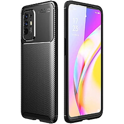 Xeptio OPPO A94 5G New Coque style carbone