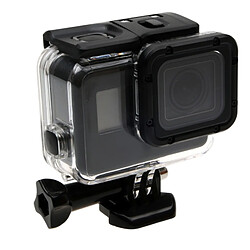 Avis Wewoo Pour GoPro HERO6 / 5 30m Boîtier de protection du étanche + couvercle arrière creux avec boucle de base de montage et vis, pas besoin de démonter la lentille