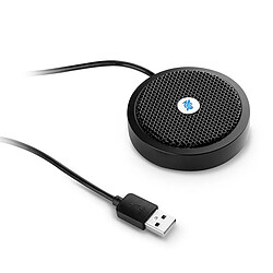 Avis USB Conférence Microphone, Omnidirectionnelle PC Ordinateur Micro À Condensateur pour En Ligne Réunion/Classe Bavarder, Plug & Play