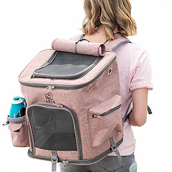 Avis Universal Sac à dos pour chiens Sac de transport pliable pour chiens et chats.