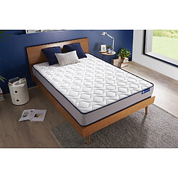 ACTISOM matelas Ressorts ensachés et Mémoire de forme ACTIFLEX FORM 120x190 cm 5zones de confort pas cher