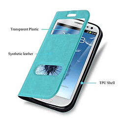 Acheter Cadorabo Coque Samsung Galaxy S3 / S3 NEO Etui en Turquoise