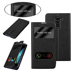 Acheter Cadorabo Coque LG K10 2016 Etui en Noir