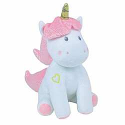 Ludendo Peluche licorne musicale et lumineuse 24 cm