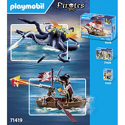 Playmobil® 71419 Pirate avec pieuvre géante