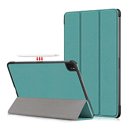 Etui en PU avec support tri-pliure vert pour votre Apple iPad Pro 11 pouces (2021)/(2020)/(2018)/Air (2020)