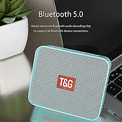 Universal Mini Bluetooth en haut-parleur portable TWS FM Radio Speakers sans fil Boîte de musique Bass Boombox Subwoofer TF Aux Small Cube USB pour téléphones