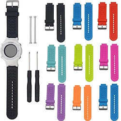 Avis Wewoo Bracelet pour montre connectée Dragonne Sport en silicone Garmin Approach S2 / S4 Violet