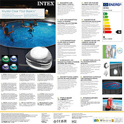 Acheter Spot de piscine LED magnétique - Intex