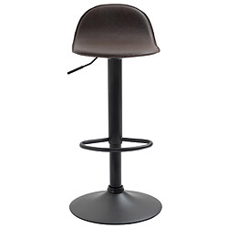 Non Tabouret de bar Lana V2 noir