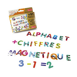 Jeujura Lettres ABC et chiffres magnétiques