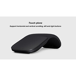 Universal Souris tactile pliable Bluetooth Arc de surface Technologie Blu-ray Souris tactile créative Souris pliable Bluetooth Ordinateur portable pas cher