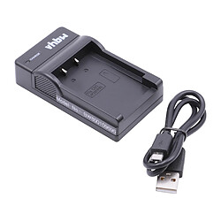 vhbw chargeur USB avec câble pour caméra BenQ DC-T-800, DC-X720, DC-X725, DC-X735, DC-X800.