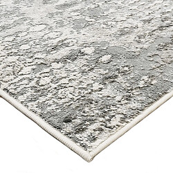 Avis Thedecofactory VESTALE IMPRESSION - Tapis extra-doux impression gris argent 160x230