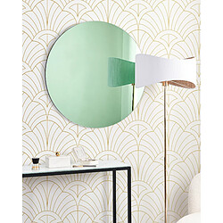 Beliani Miroir BOUCHON Vert