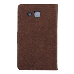 Avis Wewoo Housse Étui marron pour Samsung Galaxy Tab A 7.0 fleurs pressées motif papillon flip horizontal en cuir PU avec boucle magnétique & Titulaire & Slots de cartes Portefeuille