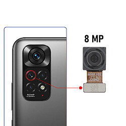 Avis Avizar Clappio Caméra Capteur Ultra Grand angle 8MP pour Xiaomi Redmi Note 11 Noir