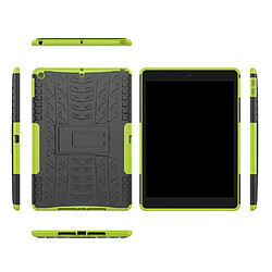 Coque en TPU hybride antidérapant avec béquille vert pour votre Apple iPad 10.2 (2019)