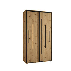 Abiks Meble Armoire Davos 12 À Portes Coulissantes 235,2/130/45 2 Portes