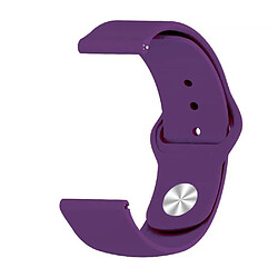 Avis Bracelet en silicone violet pour votre Huawei Watch GT/Watch Magic