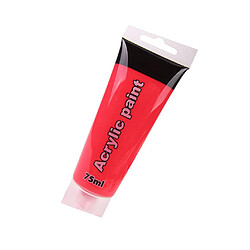 Peinture Acrylique Pigment Imperméable Adultes Artisanat Dessin Coloriage Rouge