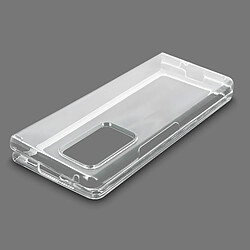 Avizar Coque Samsung Z Fold 2 Rigide Antichoc Bords surélevés Cristal Transparent pas cher