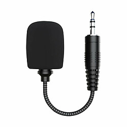 Avis Microphone 3.5Mm Jack Microphone De Réduction De Bruit Flexible Pour Téléphone Portable Ordinateur Enregistrement En Direct Noir