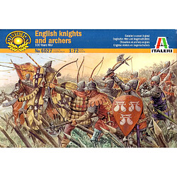 Italeri Figurines médiévales : Chevaliers et archers Anglais