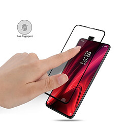 Avis Wewoo Film de verre trempé de plein écran incurvé par colle complète de mocolo 0.33mm 9H 3D pour Redmi K20 pro